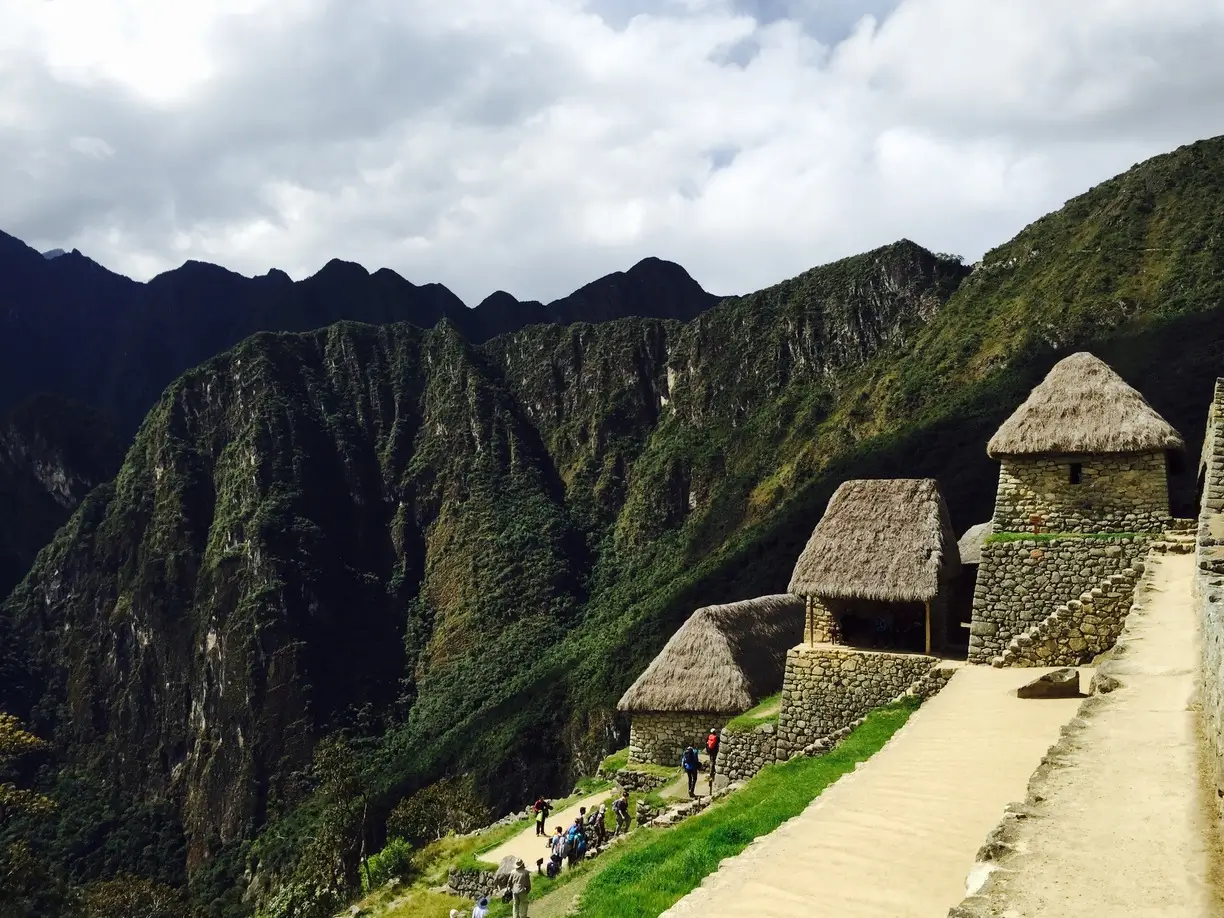 Machu Picchu house of the Guardian