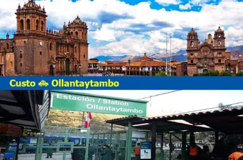 Transport von Cusco nach Ollantaytambo